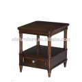 Classic wooden bedside table bedroom furniture